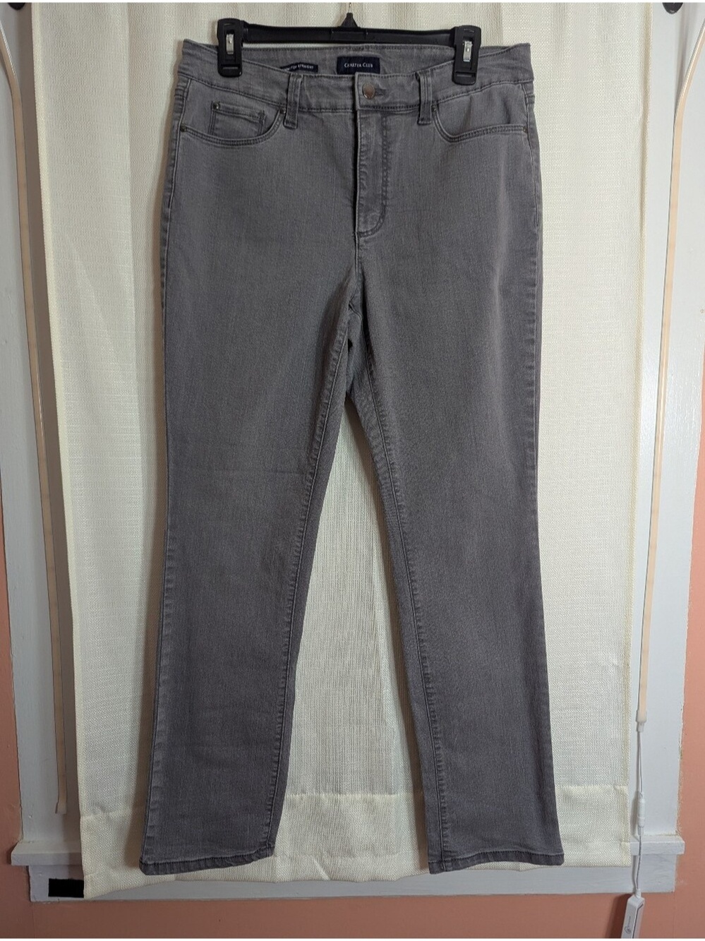 Charter Club Gray Skinny Jeans